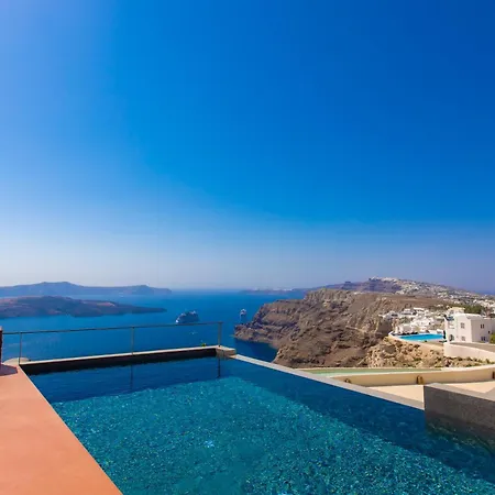 Islet Santorini Infinity Caldera Fíra