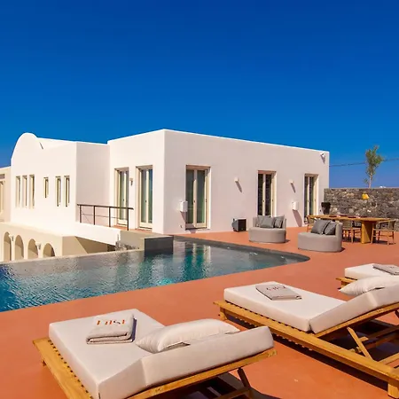 Islet Santorini Infinity Caldera Villa Fíra